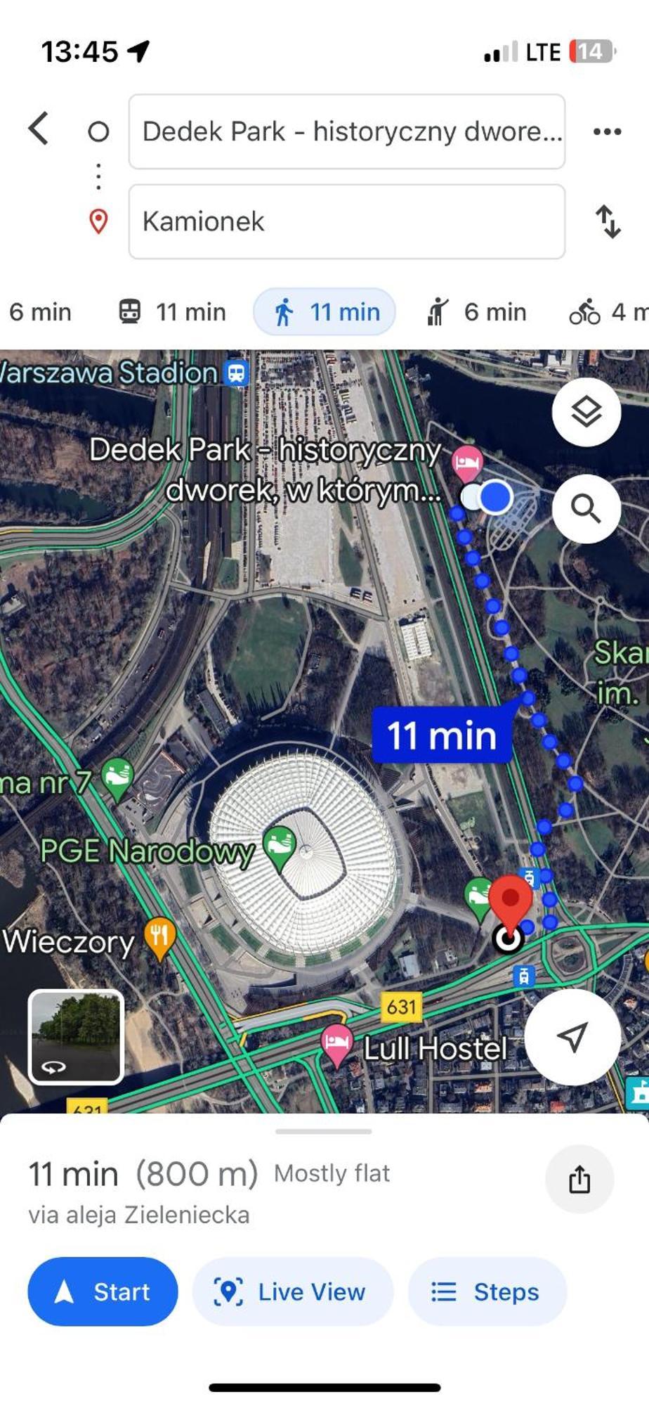 Dedek Park - Historyczny Dworek W Pieknym Parku Skaryszewskim Obok Stadionu Narodowego Warschau Exterior foto